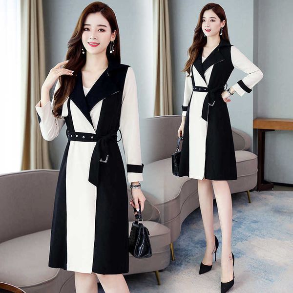 trench coat women's new mature style spring autumn decoration fashionable temperament thin section windbreaker outwear z377, Tan;black
trench coat women's new mature style spring autumn decoration fashionable temperament thin section windbreaker outwear z377, Tan;black