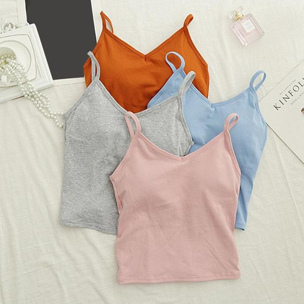 women casual tank vest summer bodycon slim tank crop padded camis, Black;white
women casual tank vest summer bodycon slim tank crop padded camis, Black;white