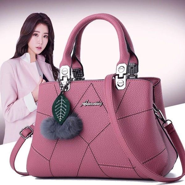 women bag designer trendy women pu leather handbags ladie shoulder bags female crossbody bag with hair ball pendant
women bag designer trendy women pu leather handbags ladie shoulder bags female crossbody bag with hair ball pendant