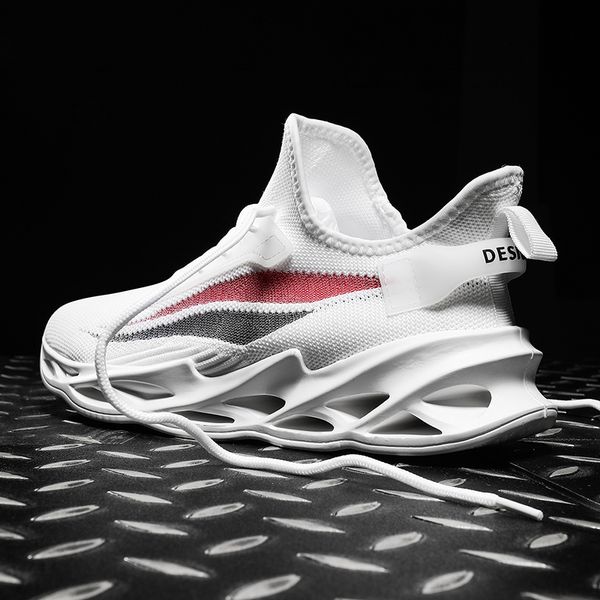 running shoes sneakers men cushioning sport shoes breathable soft athletic holes sneaker zapatos de hombre mens athletic shoes, Red;white
running shoes sneakers men cushioning sport shoes breathable soft athletic holes sneaker zapatos de hombre mens athletic shoes, Red;white