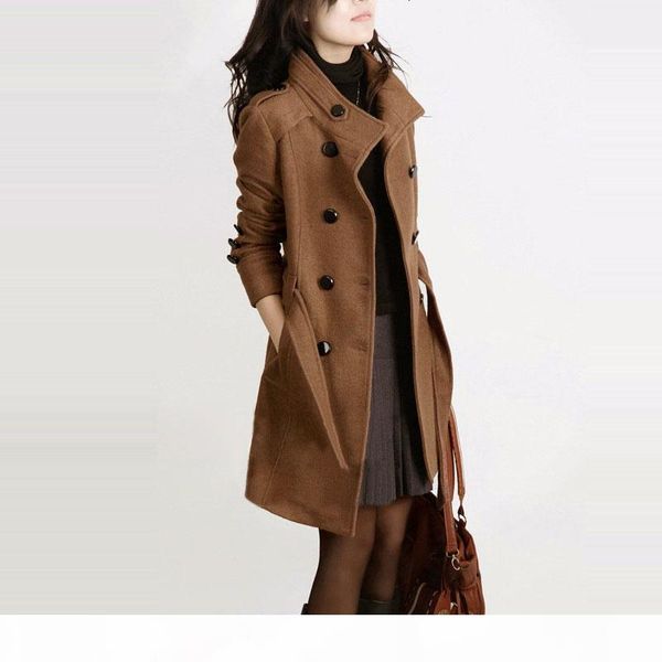 long sleeve winter wool coat women europe style plus size casaco feminino ladies autumn new slim long woolen coats z5405 t190922, Black
long sleeve winter wool coat women europe style plus size casaco feminino ladies autumn new slim long woolen coats z5405 t190922, Black