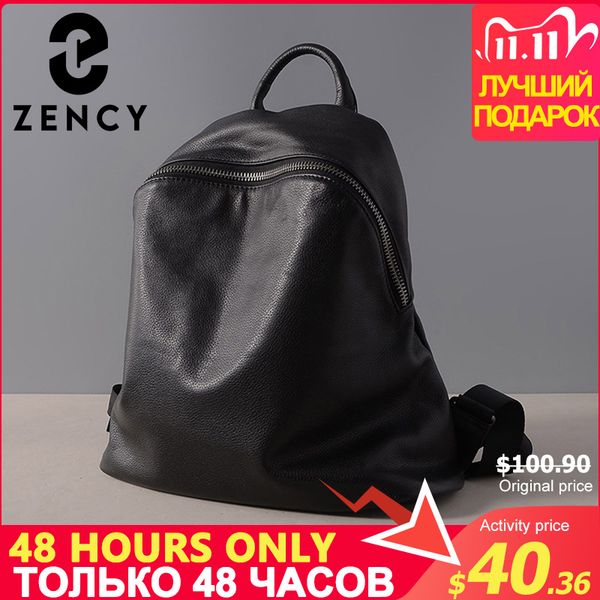 zency cowhide 100% genuine leather black women backpack vintage travel bags notebook schoolbag for girls daily holiday knapsack
zency cowhide 100% genuine leather black women backpack vintage travel bags notebook schoolbag for girls daily holiday knapsack