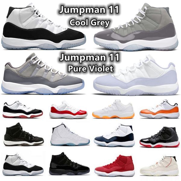 jumpman 11 11s mens jorden basketball shoes cool grey pure violet citrus legend gamma blue jubilee bred low cap gown concord gym red barons
jumpman 11 11s mens jorden basketball shoes cool grey pure violet citrus legend gamma blue jubilee bred low cap gown concord gym red barons