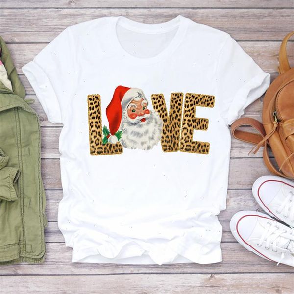 women christmas clothing leopard santa clause 90s new year print lady t shirts tshirt ladies graphic female tee t shirt, White
women christmas clothing leopard santa clause 90s new year print lady t shirts tshirt ladies graphic female tee t shirt, White