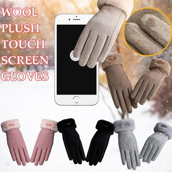 five fingers gloves women winter touch screen 2021 female full finger wool velvet warm outdoor sport driving, Blue;gray
five fingers gloves women winter touch screen 2021 female full finger wool velvet warm outdoor sport driving, Blue;gray