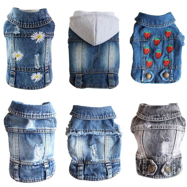 xs-2xl denim dog clothes cowboy pet dog coat puppy clothing for small dogs jeans jacket dog vest coat puppy outfits cat clothes
xs-2xl denim dog clothes cowboy pet dog coat puppy clothing for small dogs jeans jacket dog vest coat puppy outfits cat clothes
