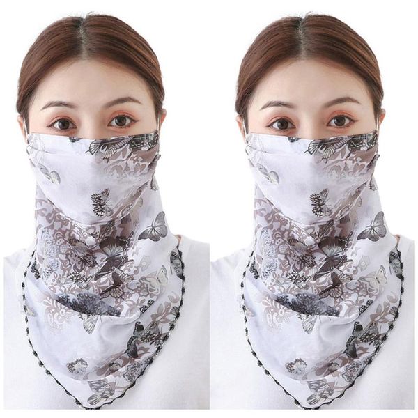 scarves 2 pack women cycling face cover sun chiffon anti-uv protection scarf dustproof neck windproof ski bandana, Blue;gray
scarves 2 pack women cycling face cover sun chiffon anti-uv protection scarf dustproof neck windproof ski bandana, Blue;gray