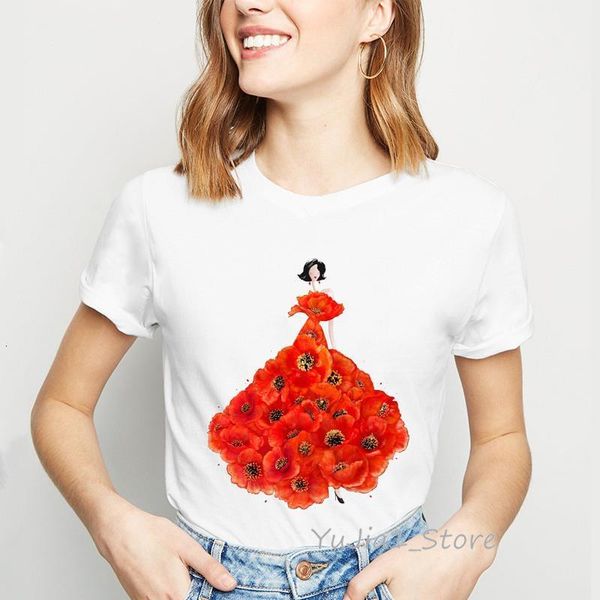 floral dress art printed tshirt women summer new fashion cute tee shirt femme aesthetic clothes kawaii shirt, White
floral dress art printed tshirt women summer new fashion cute tee shirt femme aesthetic clothes kawaii shirt, White