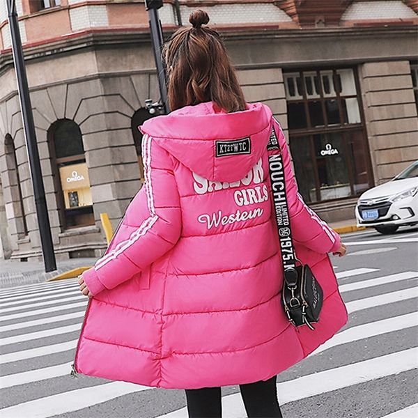 women winter jacket cotton thicken coat parka casual outwear female warm solid plus size 201027, Black
women winter jacket cotton thicken coat parka casual outwear female warm solid plus size 201027, Black