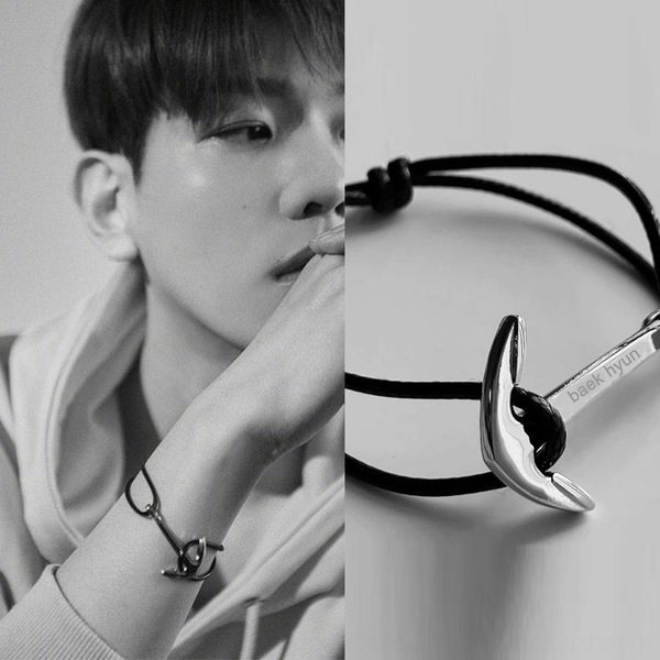 exo bian bo xian baekhyun the same self-made simple and fashionable around the bracelet gift bracelet vft2a, Golden;silver
exo bian bo xian baekhyun the same self-made simple and fashionable around the bracelet gift bracelet vft2a, Golden;silver