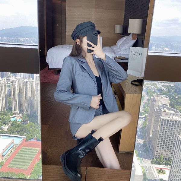 6ojxi осенних брюки стиля styleage пальто корейской версия показывает тонкий короткие шорты иностранных сокращений пальто небольшого два кор, Gray
6ojxi осенних брюки стиля styleage пальто корейской версия показывает тонкий короткие шорты иностранных сокращений пальто небольшого два кор, Gray