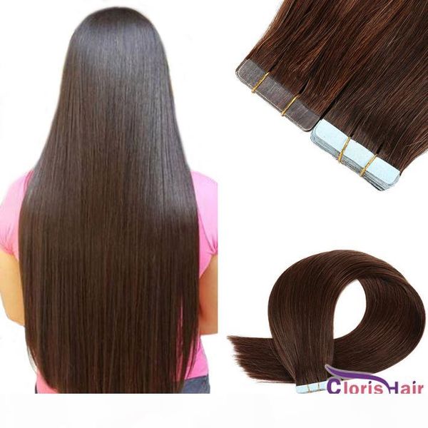 full end 20pcs silky straight seamless pu skin weft #2 darkest brown raw indian remy human hair double sided adhesive tape in extensions, Black
full end 20pcs silky straight seamless pu skin weft #2 darkest brown raw indian remy human hair double sided adhesive tape in extensions, Black