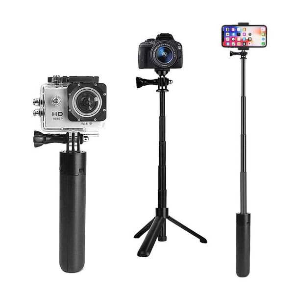 3-in-1 telescoping selfie stick monopod pole handheld griptripod stand for hero 8 7 6 5 4 fusion session camera phone
3-in-1 telescoping selfie stick monopod pole handheld griptripod stand for hero 8 7 6 5 4 fusion session camera phone