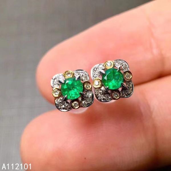 stud kjjeaxcmy fine jewelry 925 silver natural emerald girl fashion earrings ear support test chinese style with box, Golden;silver
stud kjjeaxcmy fine jewelry 925 silver natural emerald girl fashion earrings ear support test chinese style with box, Golden;silver