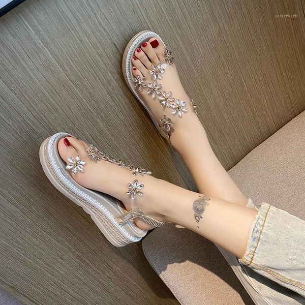 twinkle crystal flowers clear platform sandals femme creepers elastic band sandalia carved knitted grain height increasing shoes1, Black
twinkle crystal flowers clear platform sandals femme creepers elastic band sandalia carved knitted grain height increasing shoes1, Black