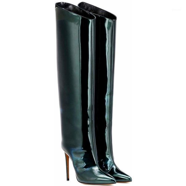 boots 2021 european fashion ladies pointed heel wide tube thigh large size catwalk1, Black
boots 2021 european fashion ladies pointed heel wide tube thigh large size catwalk1, Black