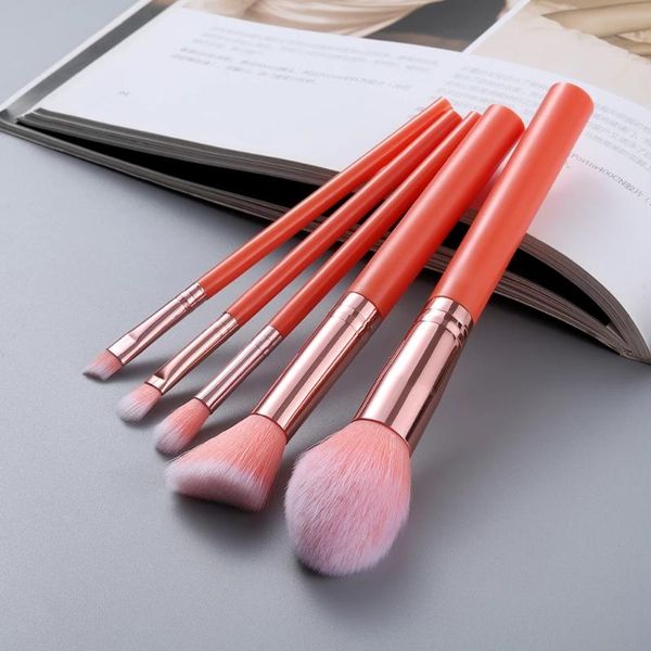 5pcs kabuki makeup brushes set foundation powder small eye shadow eyebrow blending concealer cosmetic brush kit professional
5pcs kabuki makeup brushes set foundation powder small eye shadow eyebrow blending concealer cosmetic brush kit professional