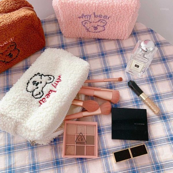 cosmetic bags & cases women plush travel makeup bag toiletry case storage pouch organizer x7ya1
cosmetic bags & cases women plush travel makeup bag toiletry case storage pouch organizer x7ya1