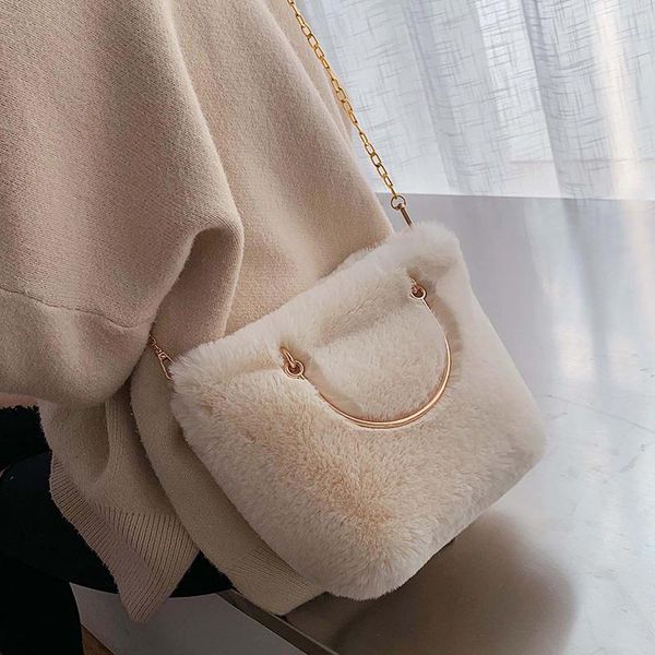 new classic plush bags for women 2020 winter thick chain shoulder handbags female travel clutch lady fashion women's hand bag
new classic plush bags for women 2020 winter thick chain shoulder handbags female travel clutch lady fashion women's hand bag