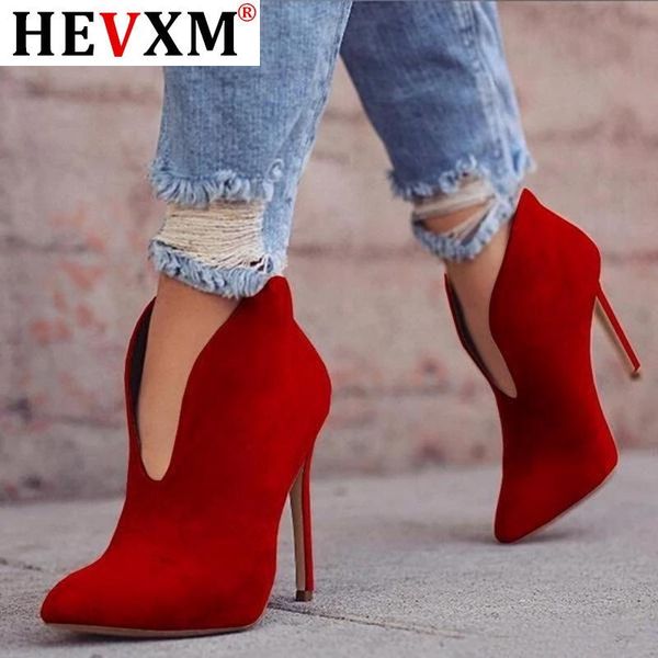 boots vertvie women 2021 autumn v-neck high heels ankle shoes pointed toe booties feminina woman wedding party, Black
boots vertvie women 2021 autumn v-neck high heels ankle shoes pointed toe booties feminina woman wedding party, Black