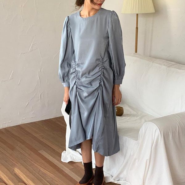 casual dresses korean style women dress solid color cotton fashion ladies irregular spring 2021 long-sleeve clothing v6241, Black;gray
casual dresses korean style women dress solid color cotton fashion ladies irregular spring 2021 long-sleeve clothing v6241, Black;gray