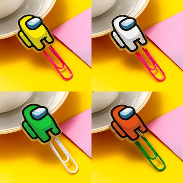 game among us paper clips cute cartoon anime metal paper clips bookmark memo planner mini clips school office stationery supplies cz11501, Blue
game among us paper clips cute cartoon anime metal paper clips bookmark memo planner mini clips school office stationery supplies cz11501, Blue