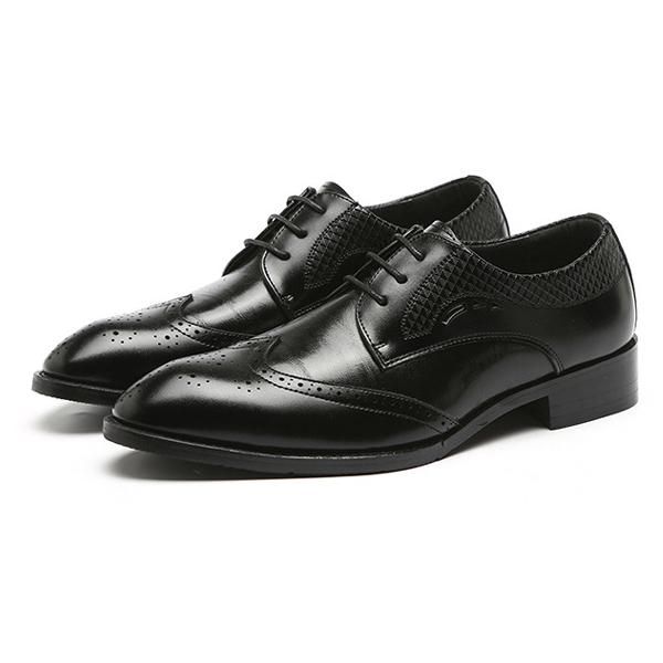 classic men formal shoes flats leather shoes men oxford pointed toe lace up leather plus size 37-48, Black
classic men formal shoes flats leather shoes men oxford pointed toe lace up leather plus size 37-48, Black