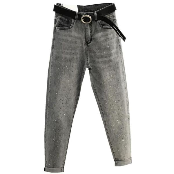 women's jeans smoke gray women 2021 autumn fashion high waist diamond harem pants plus size 26-31, Blue
women's jeans smoke gray women 2021 autumn fashion high waist diamond harem pants plus size 26-31, Blue