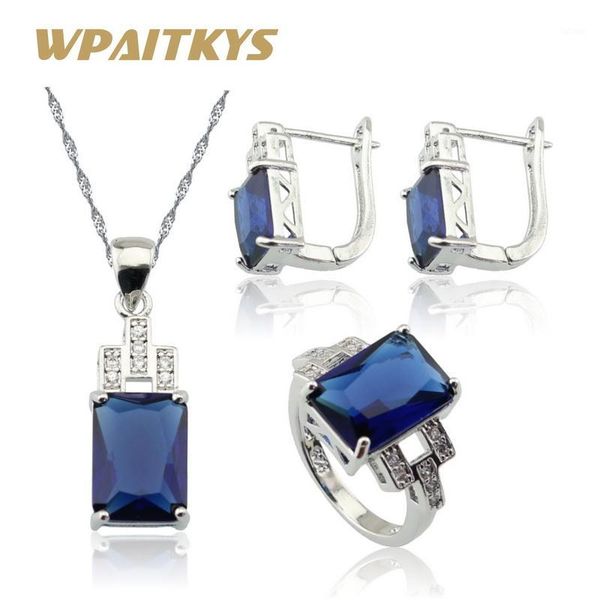 square blue black cubic zirconia silver color jewelry sets for women party christmas necklace earrings rings box wpaitkys1
square blue black cubic zirconia silver color jewelry sets for women party christmas necklace earrings rings box wpaitkys1