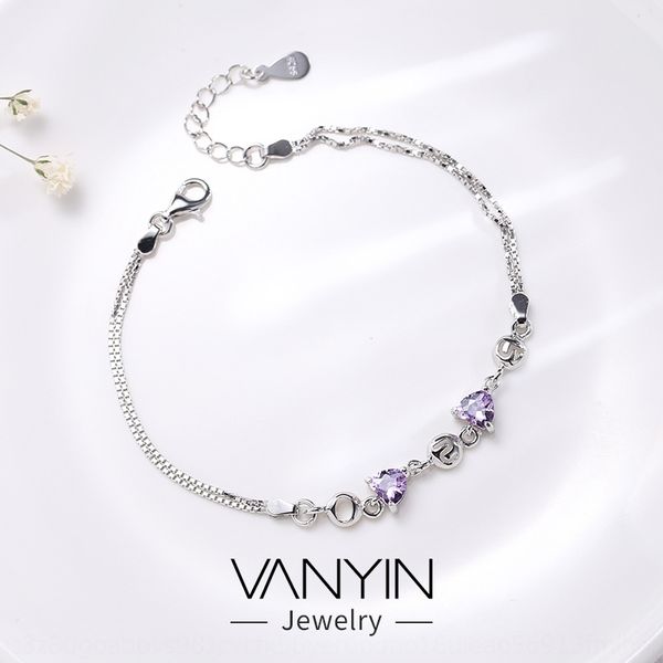 wanying bracelet diamond jewelry 520 purple diamond bracelet s925 sterling silver with purple zircon personality jewelry d023 fvtjl, Golden;silver
wanying bracelet diamond jewelry 520 purple diamond bracelet s925 sterling silver with purple zircon personality jewelry d023 fvtjl, Golden;silver