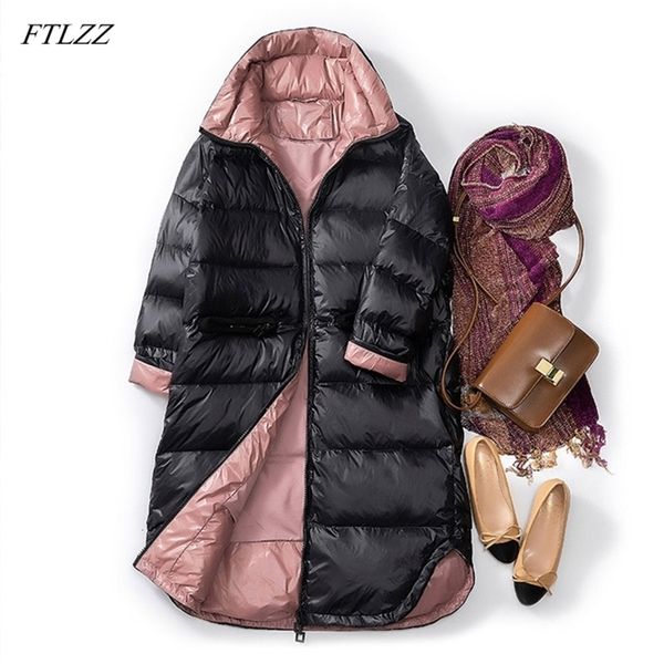 ultra light 90% white duck jacket women slim down long coat winter female warm parkas snow outwear y201026, Black
ultra light 90% white duck jacket women slim down long coat winter female warm parkas snow outwear y201026, Black
