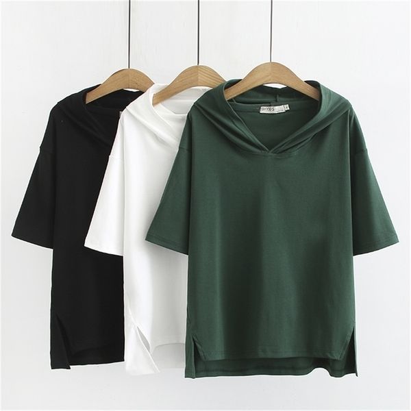 summer women sweatshirts lady hooded woman short sleeve hoodies plus size casual fashion loose lj200808, Black
summer women sweatshirts lady hooded woman short sleeve hoodies plus size casual fashion loose lj200808, Black