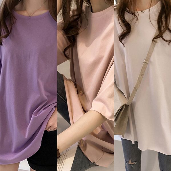 summer 2020 new candy color t-shirt female short sleeve student loose hanfanins half sleeve dress for dress dressdresswomen xlbnk xl, White
summer 2020 new candy color t-shirt female short sleeve student loose hanfanins half sleeve dress for dress dressdresswomen xlbnk xl, White
