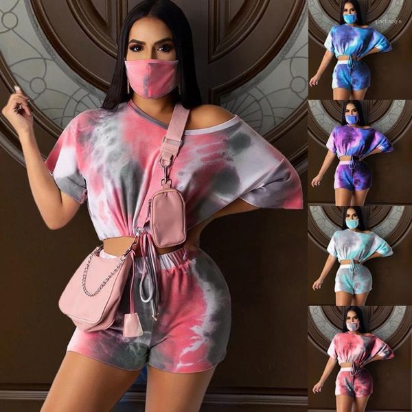 gym clothing women's sports suit fashion tie-dye print mask short sleeve loose shirt pant sport wear 2021 3 pieces #31, White;black
gym clothing women's sports suit fashion tie-dye print mask short sleeve loose shirt pant sport wear 2021 3 pieces #31, White;black