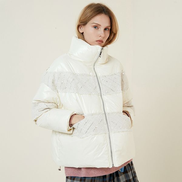 back feather short brown shiny puffer raincoats, 2020 duck women's plush coats, 90%
back feather short brown shiny puffer raincoats, 2020 duck women's plush coats, 90%