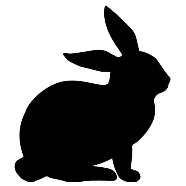 14.2cm*16.1cm lovely rabbit pattern vinyl decal decoration car trunk car stickers black/silver c4-1268
14.2cm*16.1cm lovely rabbit pattern vinyl decal decoration car trunk car stickers black/silver c4-1268