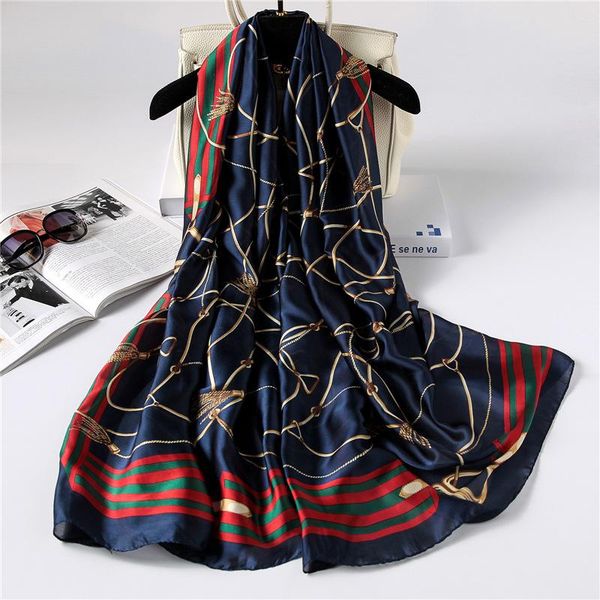 2020 bandana beach stoles hijab summer women scarves soft long print silk scarves lady shawl and wrap, Blue;gray
2020 bandana beach stoles hijab summer women scarves soft long print silk scarves lady shawl and wrap, Blue;gray