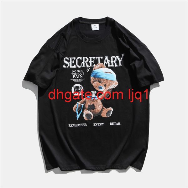 spoof cartoon short sleeve t-shirt men's fashion brand round neck quarter sleeve harajuku street trend loose half sleeve t-shirt, White;black
spoof cartoon short sleeve t-shirt men's fashion brand round neck quarter sleeve harajuku street trend loose half sleeve t-shirt, White;black