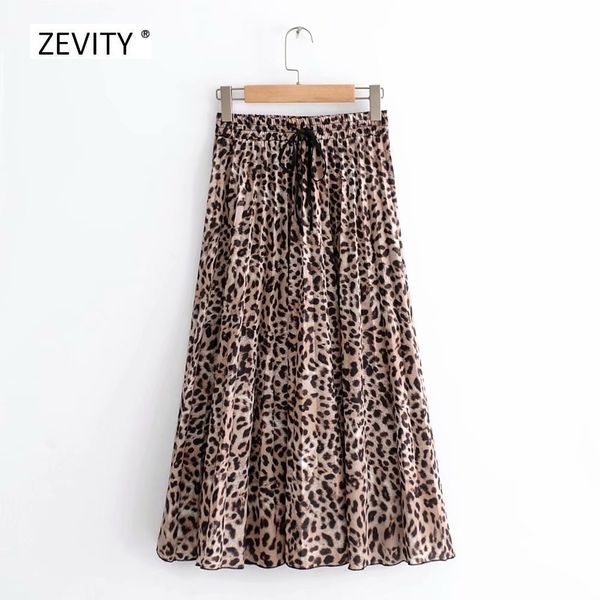 new women vintage leopard printing pleated midi skirt faldas mujer ladies elastic waist sashes chic mid-calf skirts lj200820, Black
new women vintage leopard printing pleated midi skirt faldas mujer ladies elastic waist sashes chic mid-calf skirts lj200820, Black