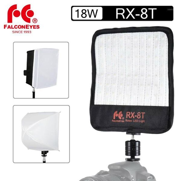 falcon eyes rx-8t 18w 3200-5600k portable flexible studio led video light on camera with diffuser for movie/youtube1
falcon eyes rx-8t 18w 3200-5600k portable flexible studio led video light on camera with diffuser for movie/youtube1