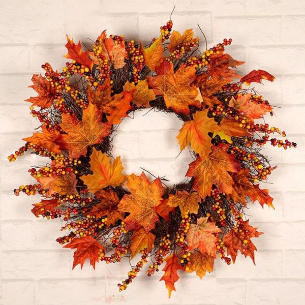 decorative flowers & wreaths 45cm autumn wreath christmas decoration thanksgiving garland window restaurant home door
decorative flowers & wreaths 45cm autumn wreath christmas decoration thanksgiving garland window restaurant home door