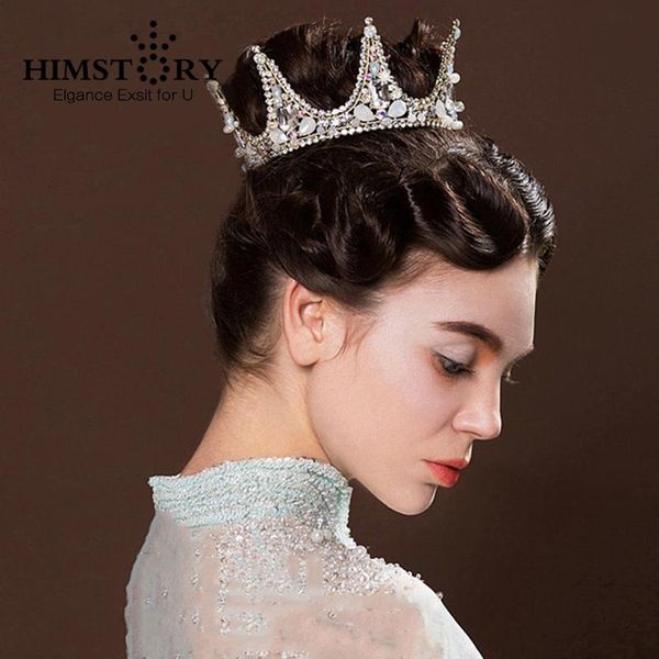 himstory baroque vintage rhinestone hair accessories pageant wedding round big tiara full circle pearl bridal prom crown, Golden;silver
himstory baroque vintage rhinestone hair accessories pageant wedding round big tiara full circle pearl bridal prom crown, Golden;silver
