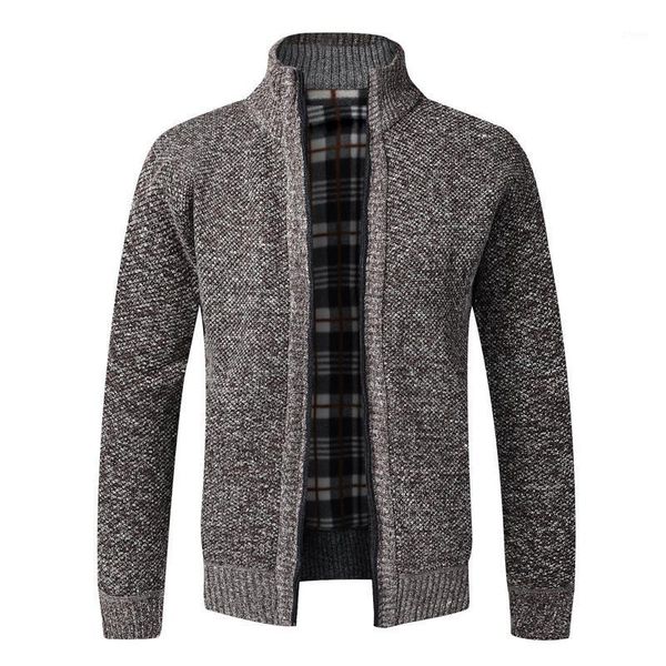 jacket men autumn winter thick warm cashmere coats casual slim fit stand collar wool sweatercoat knitted zipper fleece jackets1, Black;brown
jacket men autumn winter thick warm cashmere coats casual slim fit stand collar wool sweatercoat knitted zipper fleece jackets1, Black;brown