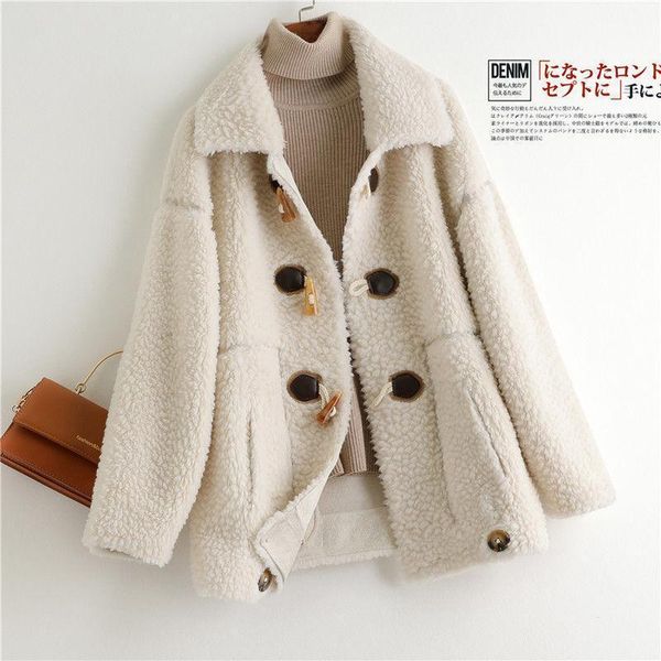 2021 women winter casual genuine fur coats lady thick natural sheep sheared jacket female real lambswool fur loose outercoat b861, Black
2021 women winter casual genuine fur coats lady thick natural sheep sheared jacket female real lambswool fur loose outercoat b861, Black
