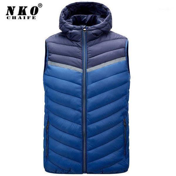 men's vests chaifenko men's sleeveless vest jacket winter waterproof thicken hooded warm men autumn fashion casual waistcoat men1, Black;white
men's vests chaifenko men's sleeveless vest jacket winter waterproof thicken hooded warm men autumn fashion casual waistcoat men1, Black;white