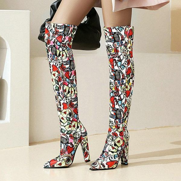 2021 new women over the knee boots fashion pointed toe thick high heel ladies long boots slip on women winter shoes plus size 431, Black
2021 new women over the knee boots fashion pointed toe thick high heel ladies long boots slip on women winter shoes plus size 431, Black