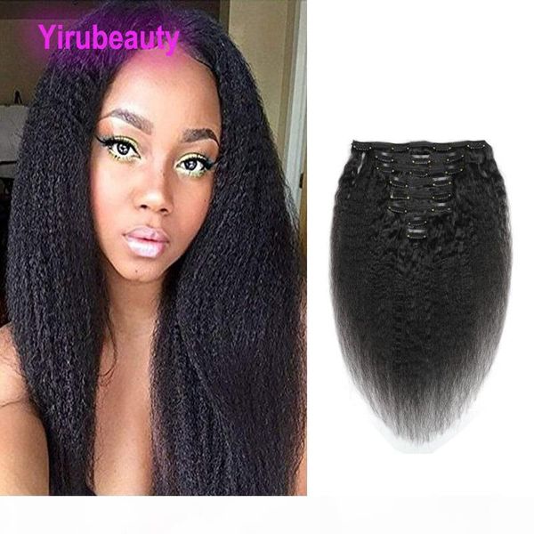 peruvian virgin hair kinky straight clip in hair extensions 100% human hair 120g natural color wholesale clip-in, Black;brown
peruvian virgin hair kinky straight clip in hair extensions 100% human hair 120g natural color wholesale clip-in, Black;brown