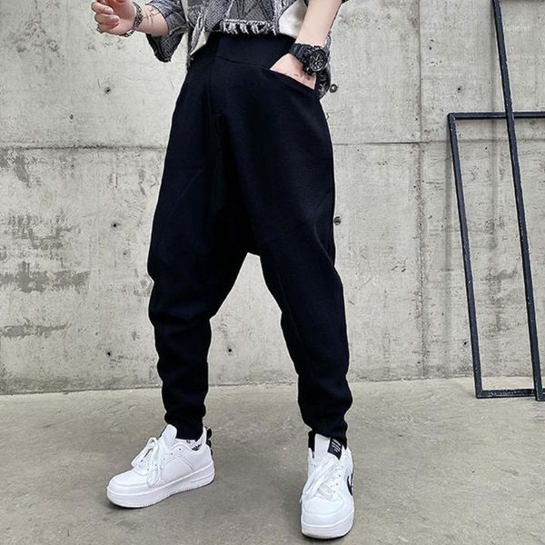 men's trousers 2020 autumn new slim solid color design book harlan long trousers loose casual personality youth men's wear1, Black
men's trousers 2020 autumn new slim solid color design book harlan long trousers loose casual personality youth men's wear1, Black