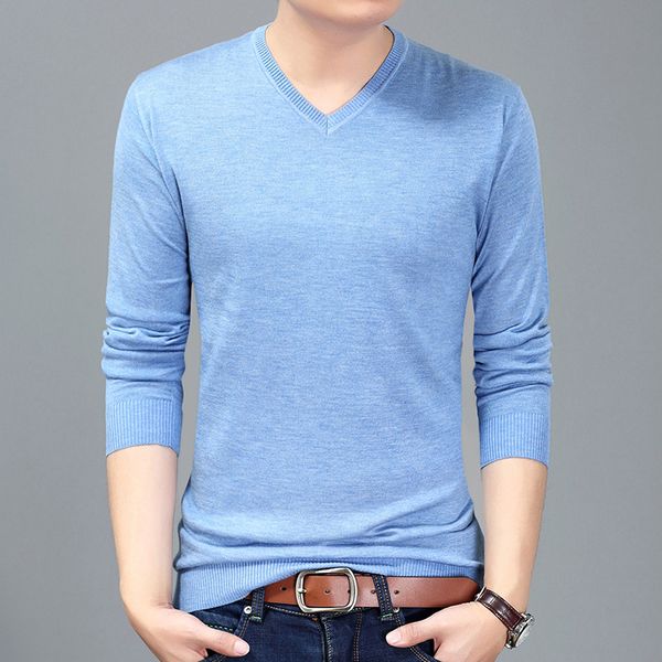 2020 new thin sweater mens solid color v-neck primer sweater men winter long-sleeved coat for male, White;black
2020 new thin sweater mens solid color v-neck primer sweater men winter long-sleeved coat for male, White;black