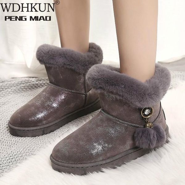 wdhkun 2020 новых женщин сапоги марка зимняя обувь теплый черный круглый toe casual плюс размер женщины snow boots для женщин, Black
wdhkun 2020 новых женщин сапоги марка зимняя обувь теплый черный круглый toe casual плюс размер женщины snow boots для женщин, Black